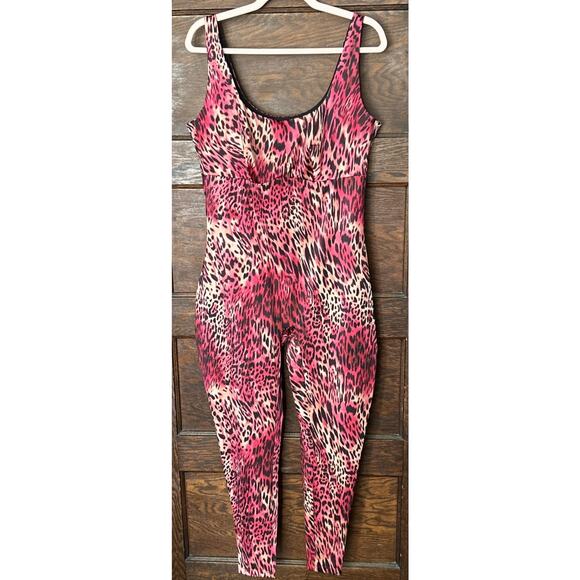 NWT Yitty Pink Headliner Shaping Catsuit Jumpsuit Shapewear by Fabletics 2X - Picture 1 of 9